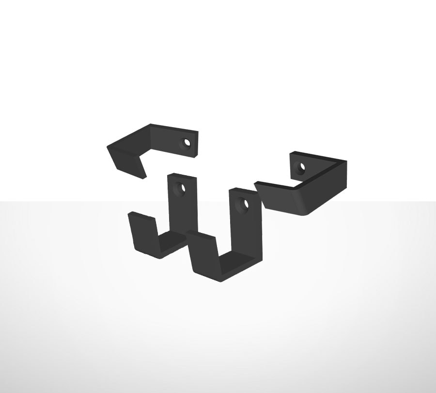Asus Router Mount Wall mounting - Asus TUF AX5400 router – din3dprinter.dk