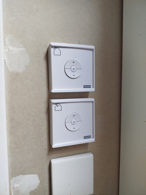 Holder til Velux fjernbetjening